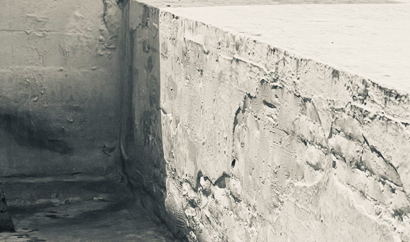 Concrete wall detail, Frame 415
