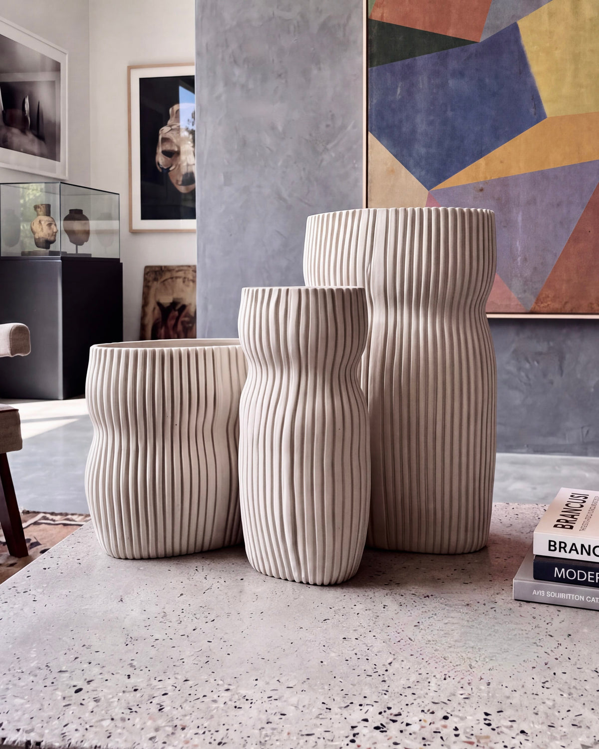 Oval Curvy Vase Collection