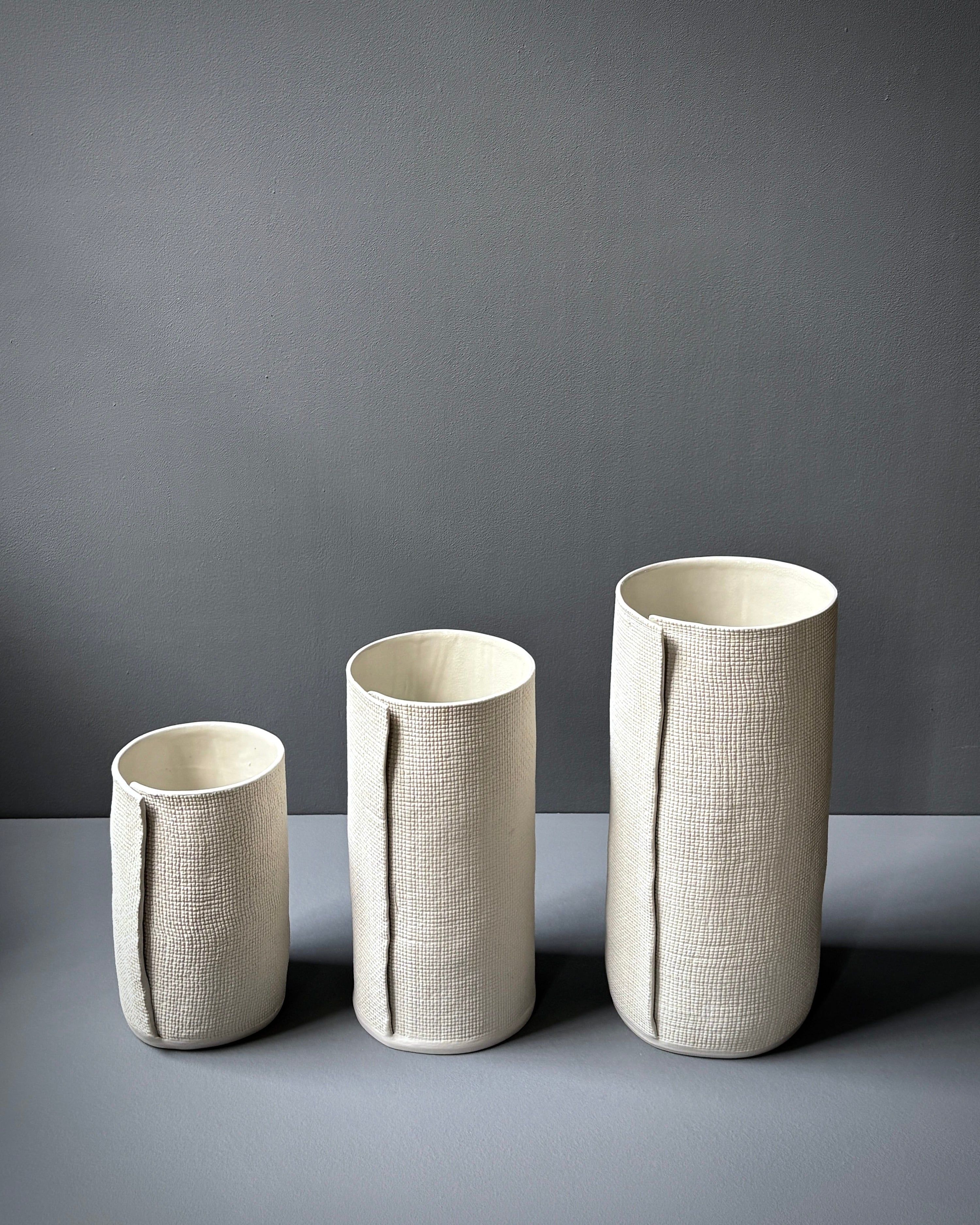 Burlap Cylinder Collection