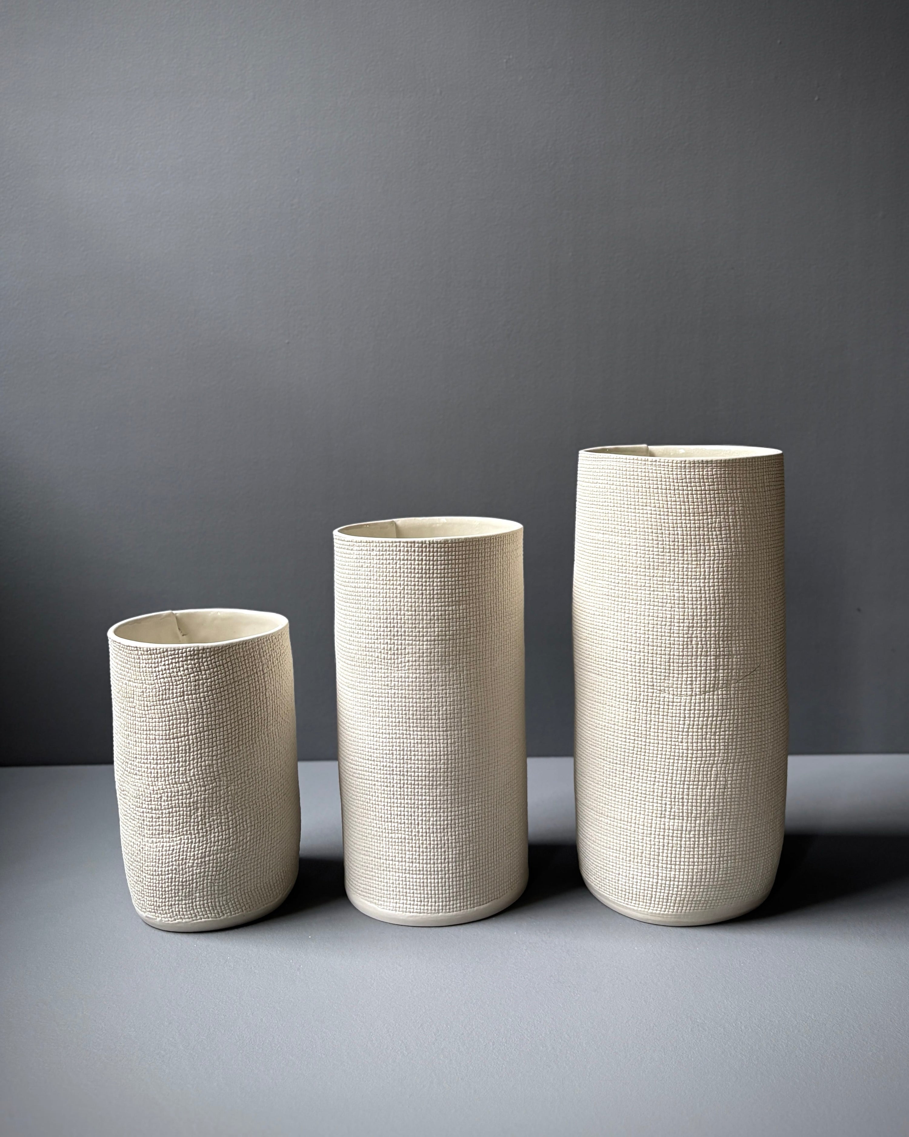 Burlap Cylinder Collection