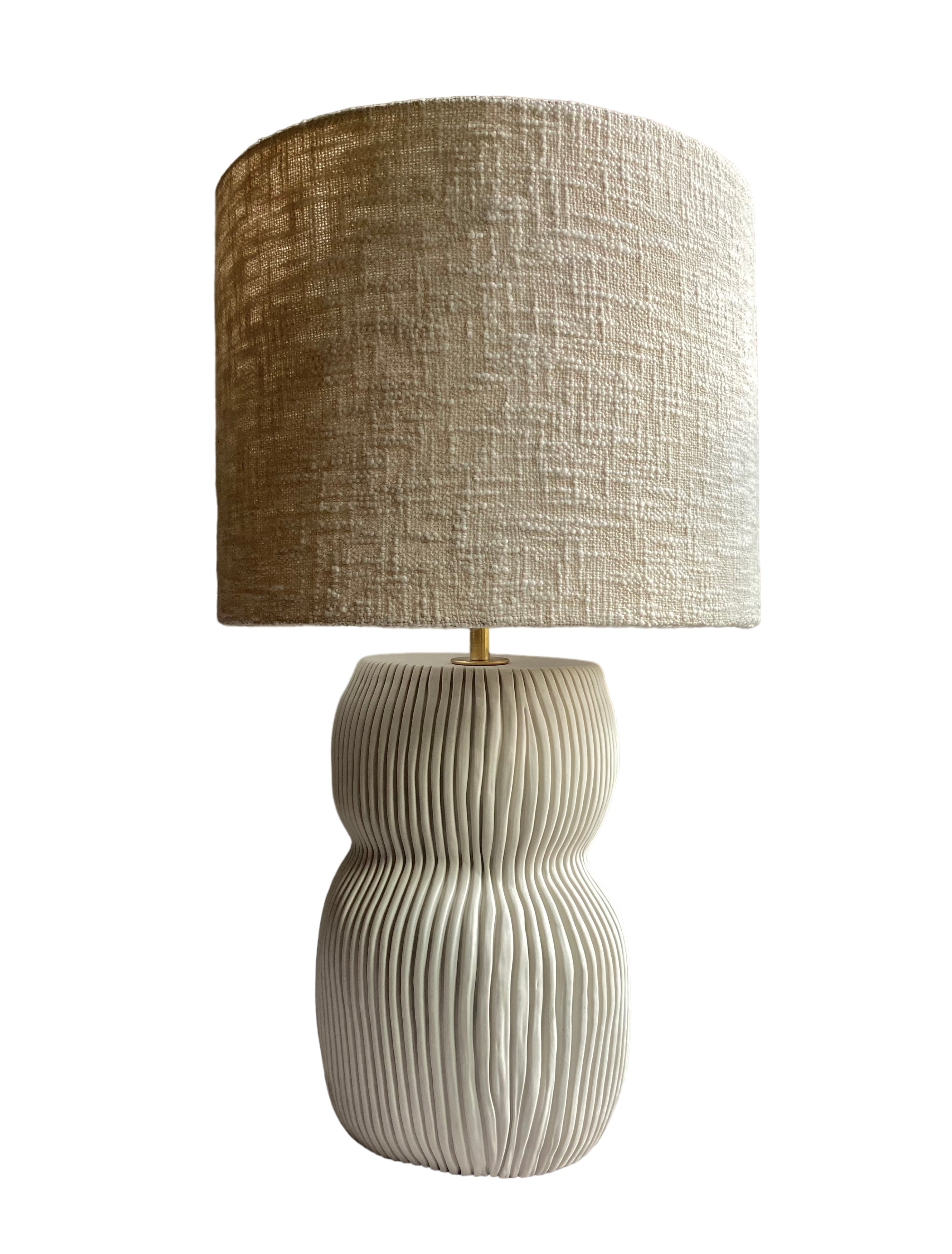 15" Organic Curvy Table Lamp