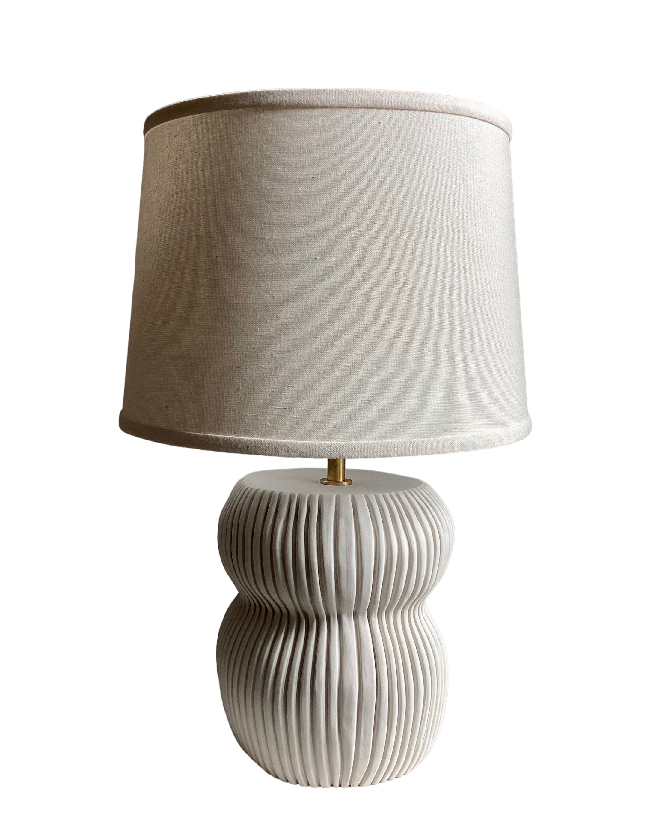 10" Organic Curvy Table Lamp