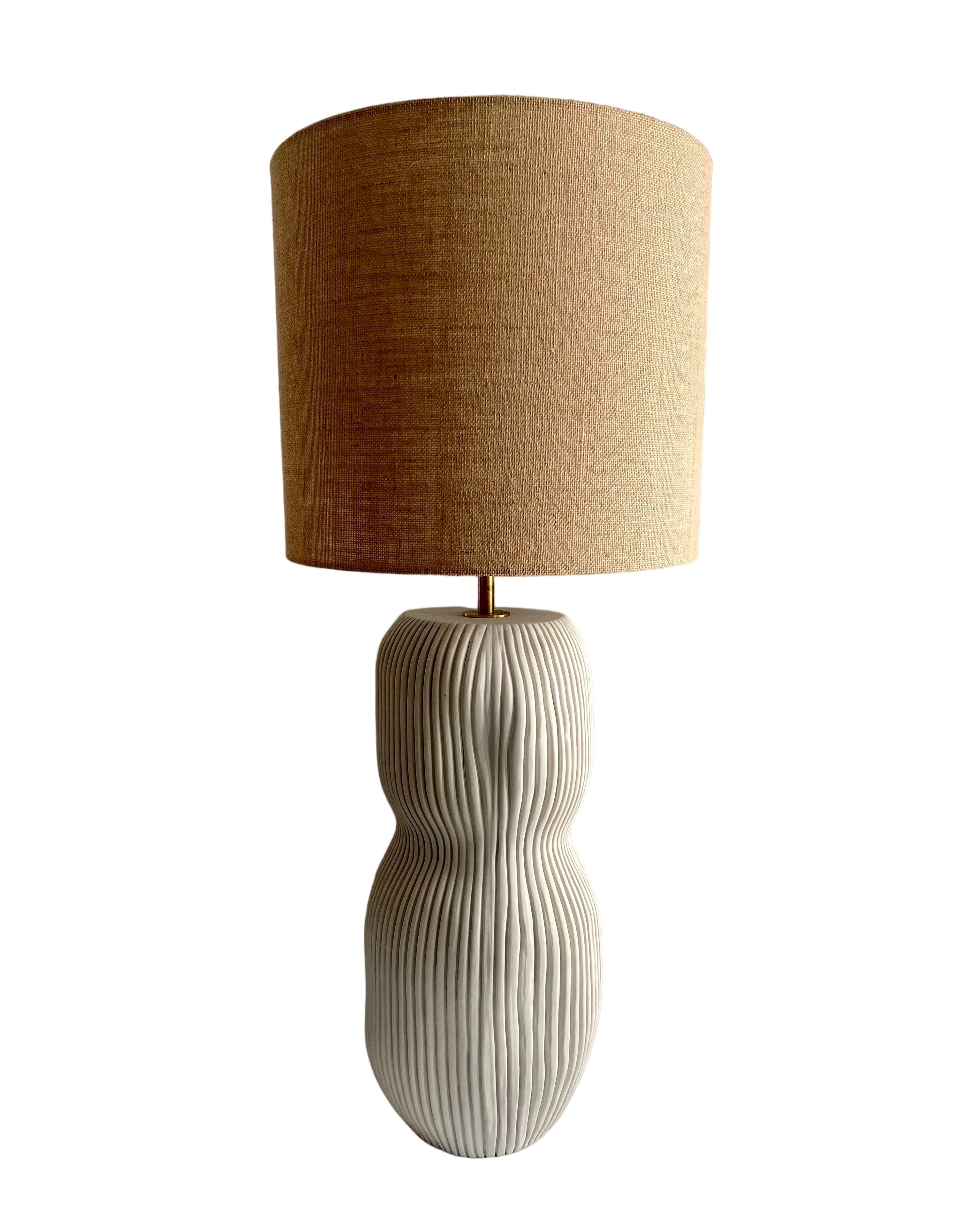 20" Organic Curvy Table Lamp