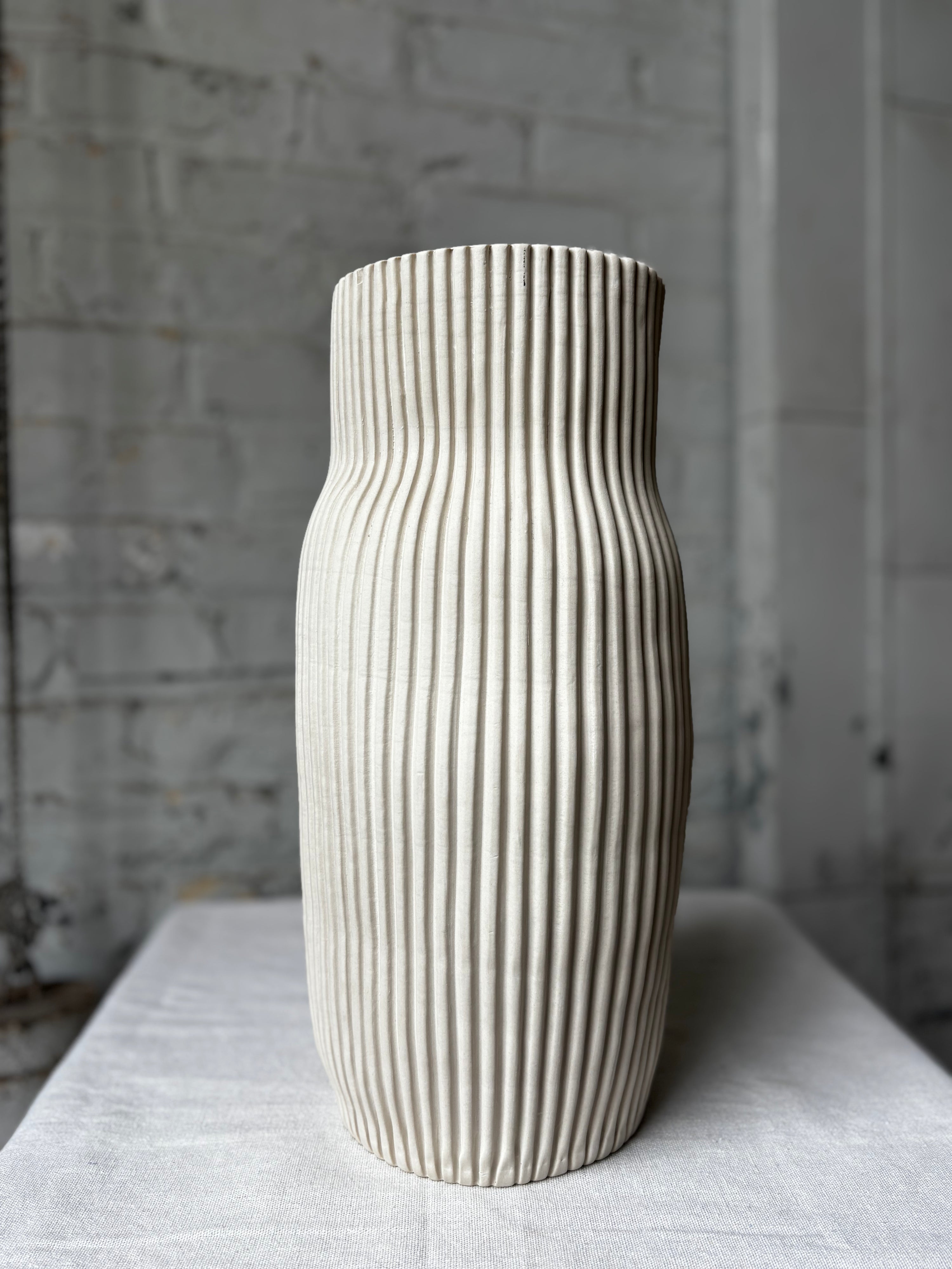 Tall Organic Bottle Vase - 2nd quality