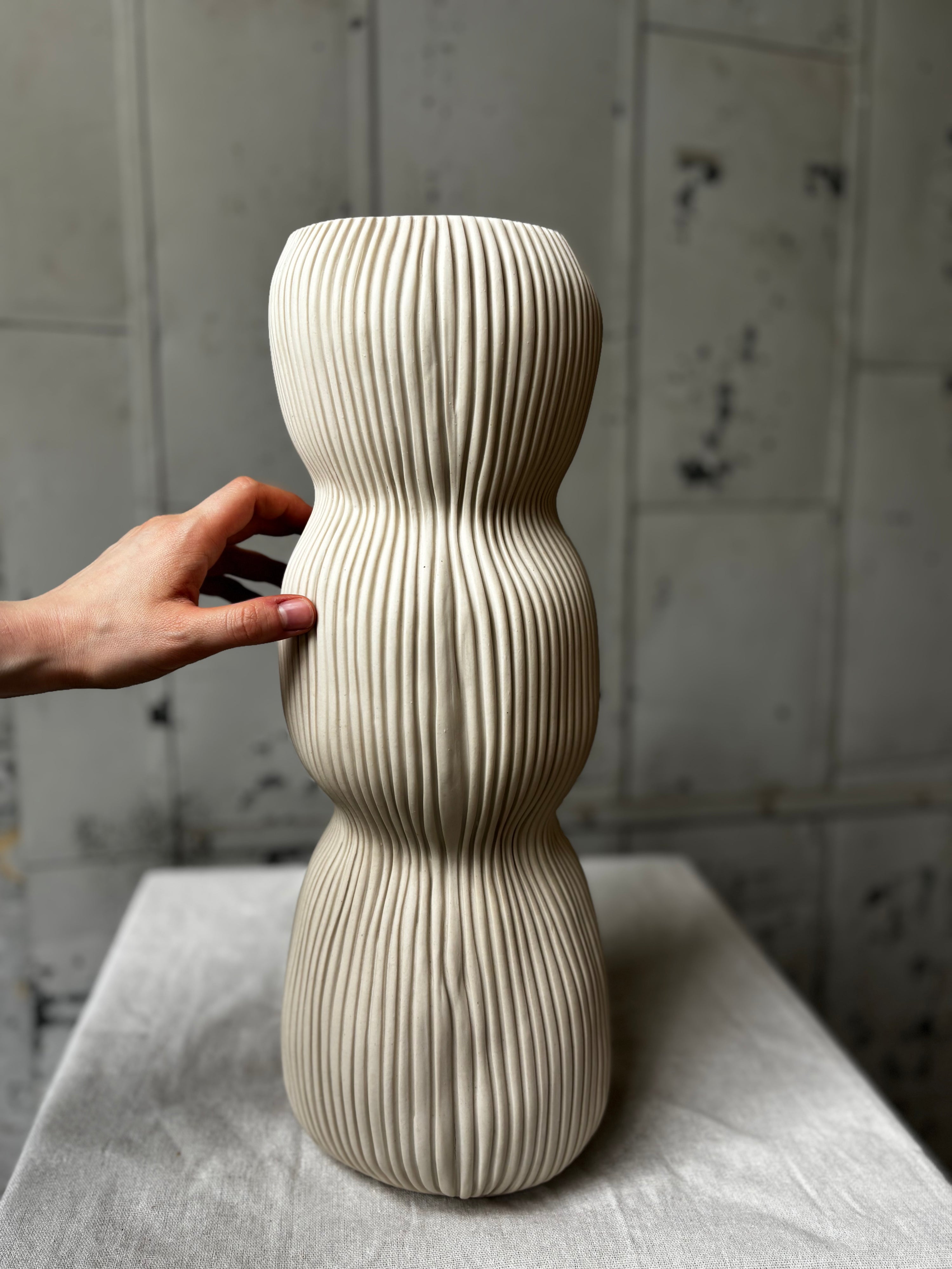 Triple Helix Sculptural Vessel