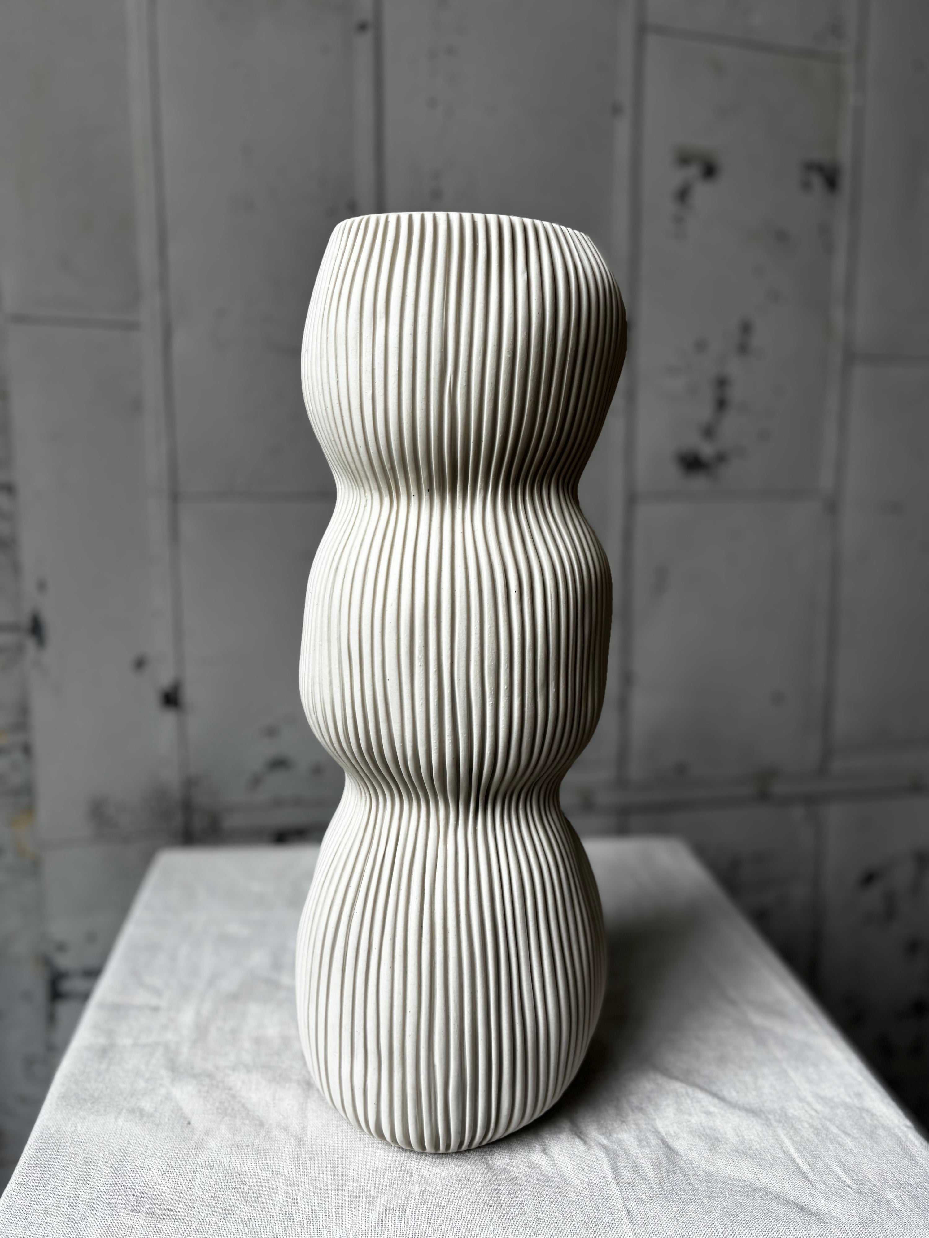 Triple Helix Sculptural Vessel