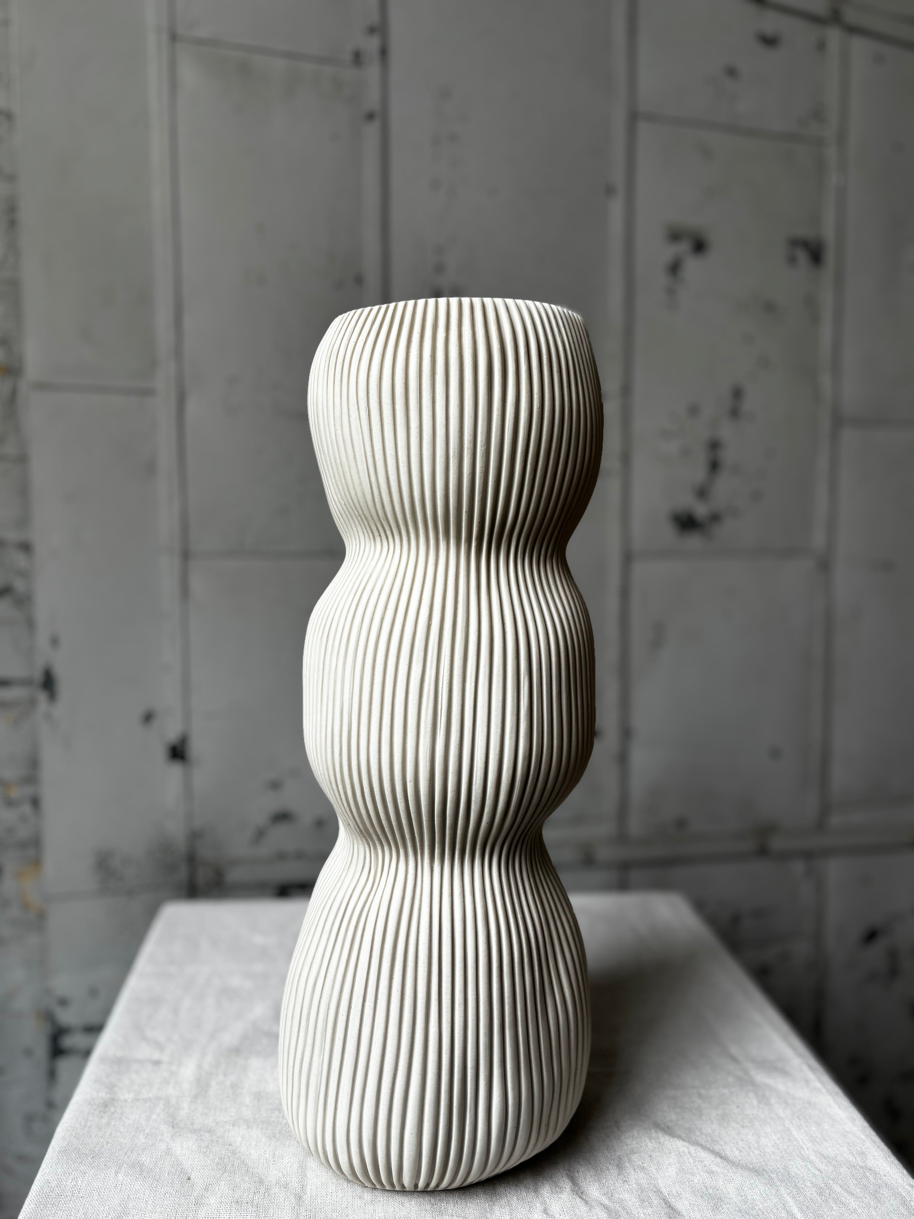 Triple Helix Sculptural Vessel