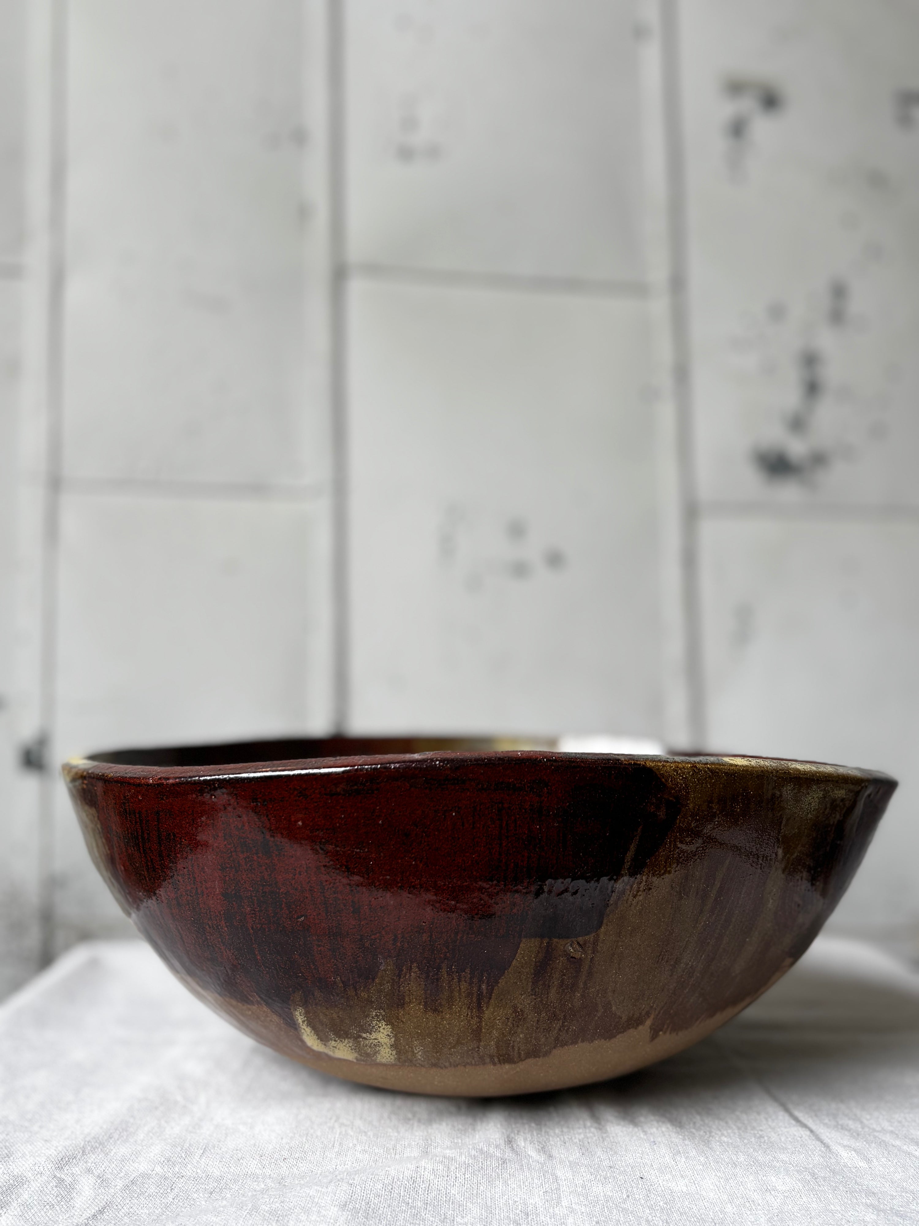 Glazed Stoneware Bowl