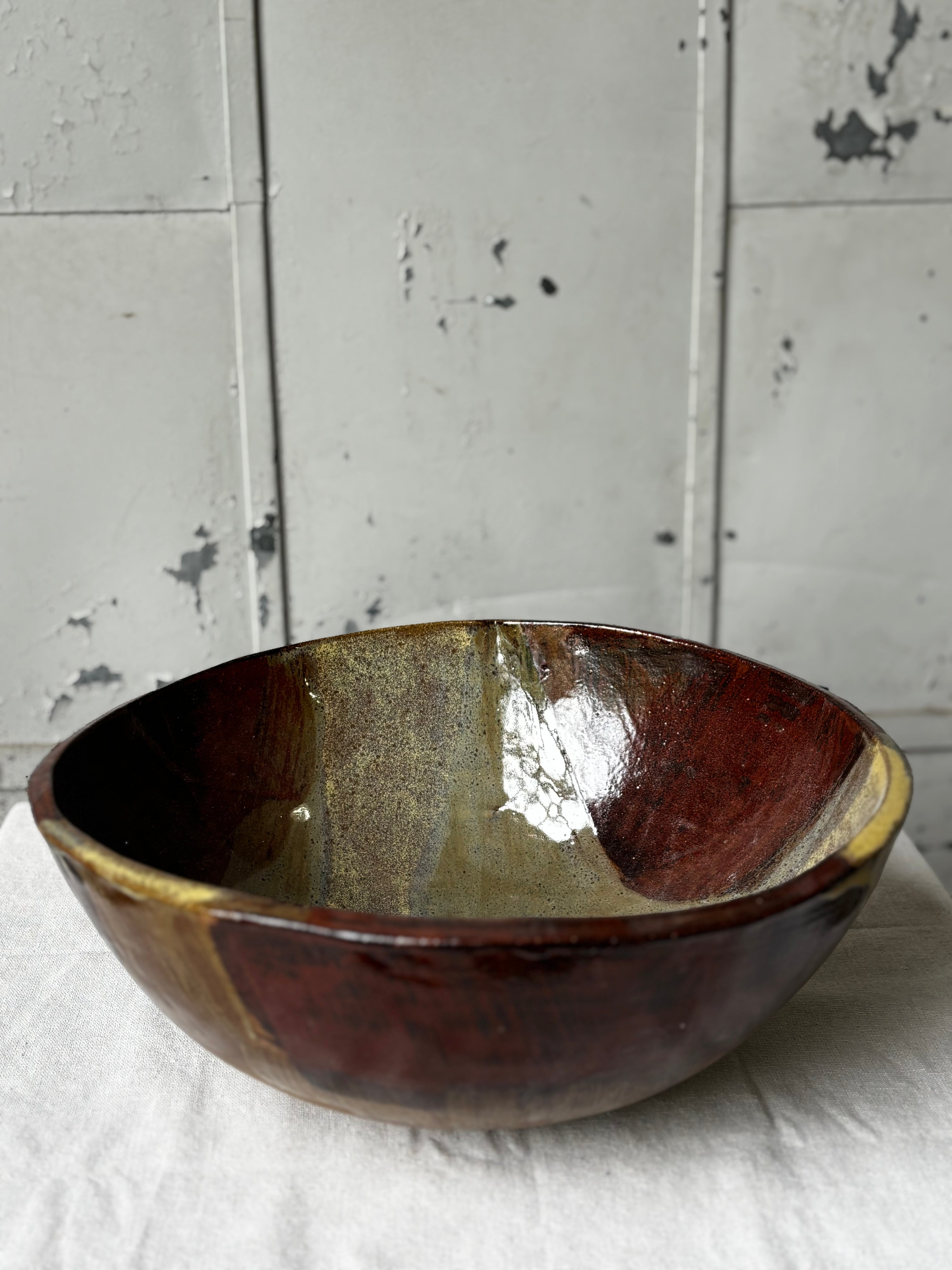 Glazed Stoneware Bowl