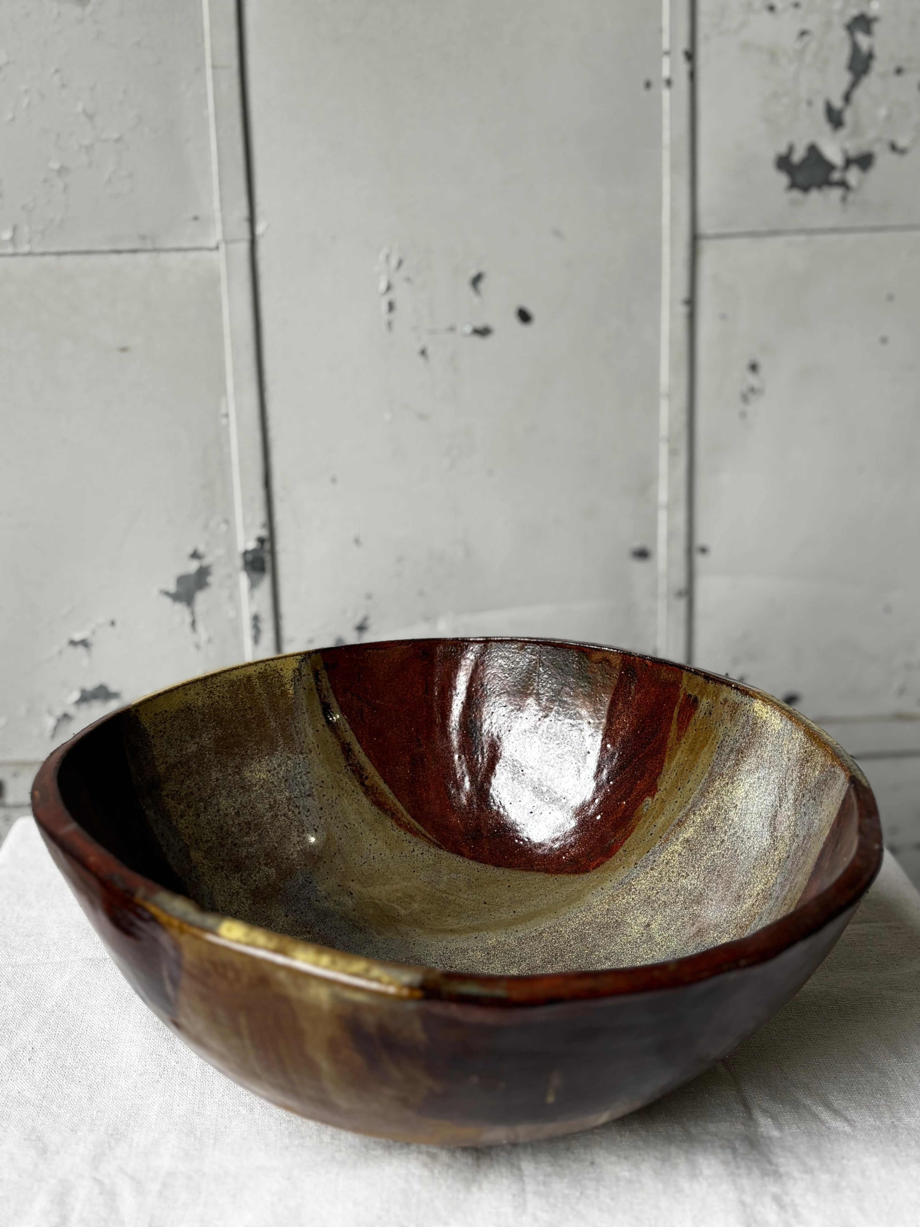Glazed Stoneware Bowl