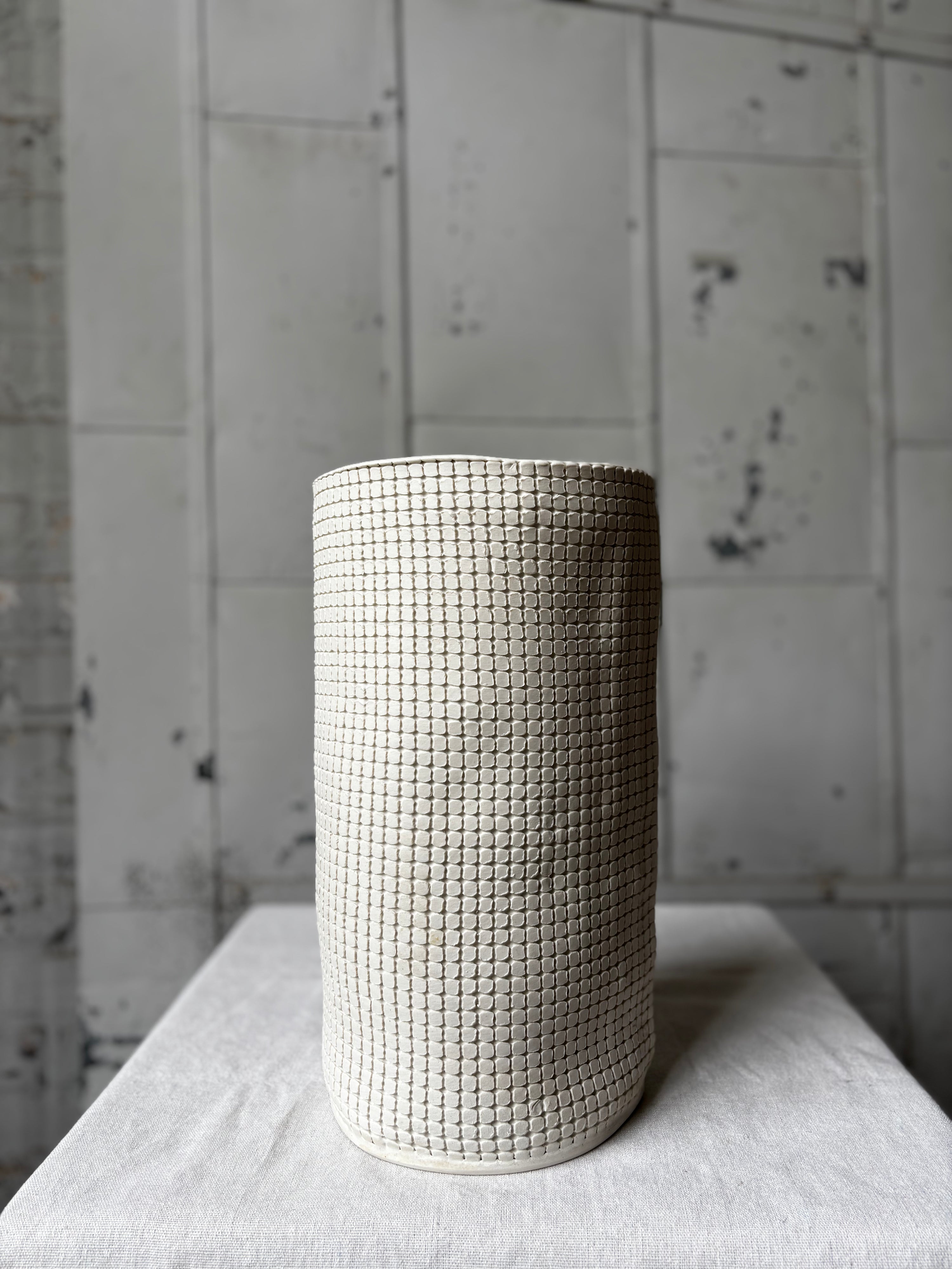 Wabi Sabi Grid Cylinder